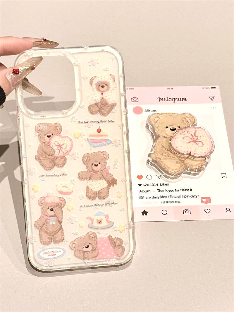 Phonecase and bear holder